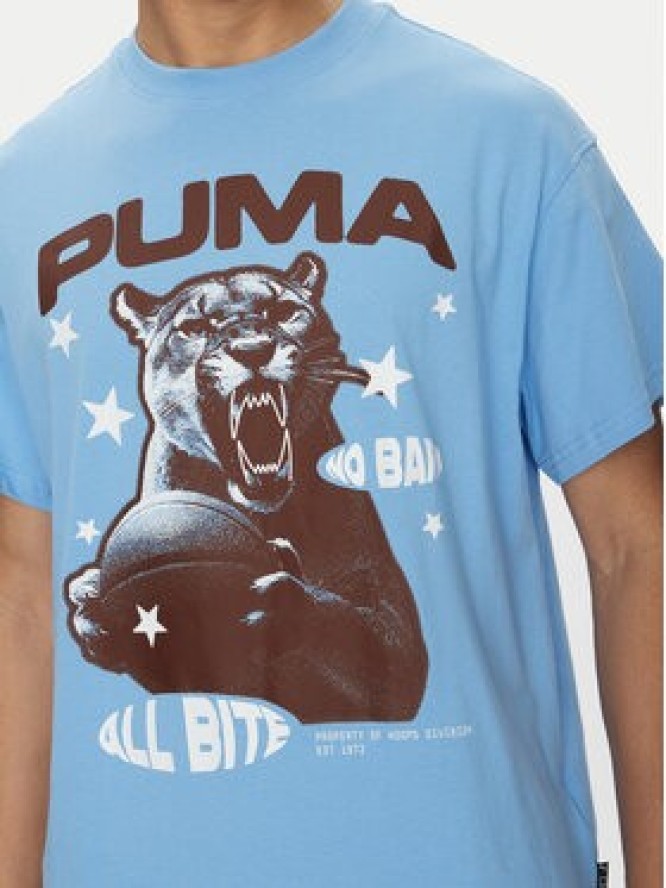 Puma T-Shirt All Bite 630466 Niebieski Regular Fit