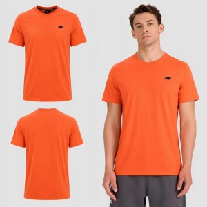 T-SHIRT MĘSKI 4F KOSZULKA BAWEŁNIANA SPORTOWA NA CO DZIEŃ M2669 SS26