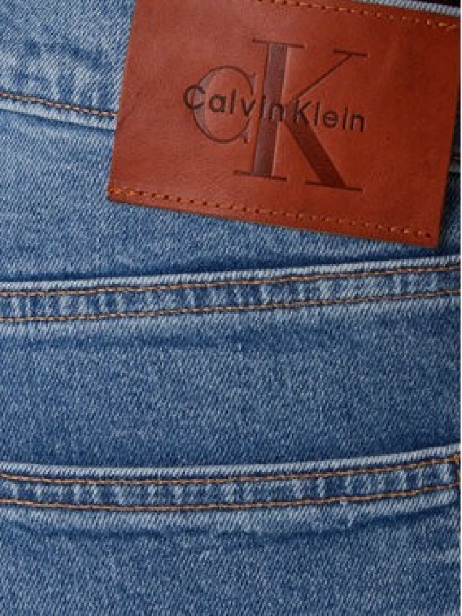 Calvin Klein Jeans Jeansy LV04RF949G Niebieski Tapered Fit