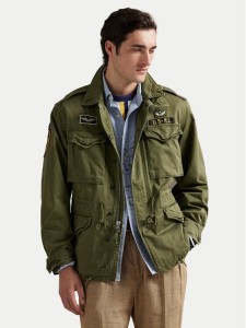 Polo Ralph Lauren Kurtka przejściowa 710970575001 Zielony Regular Fit
