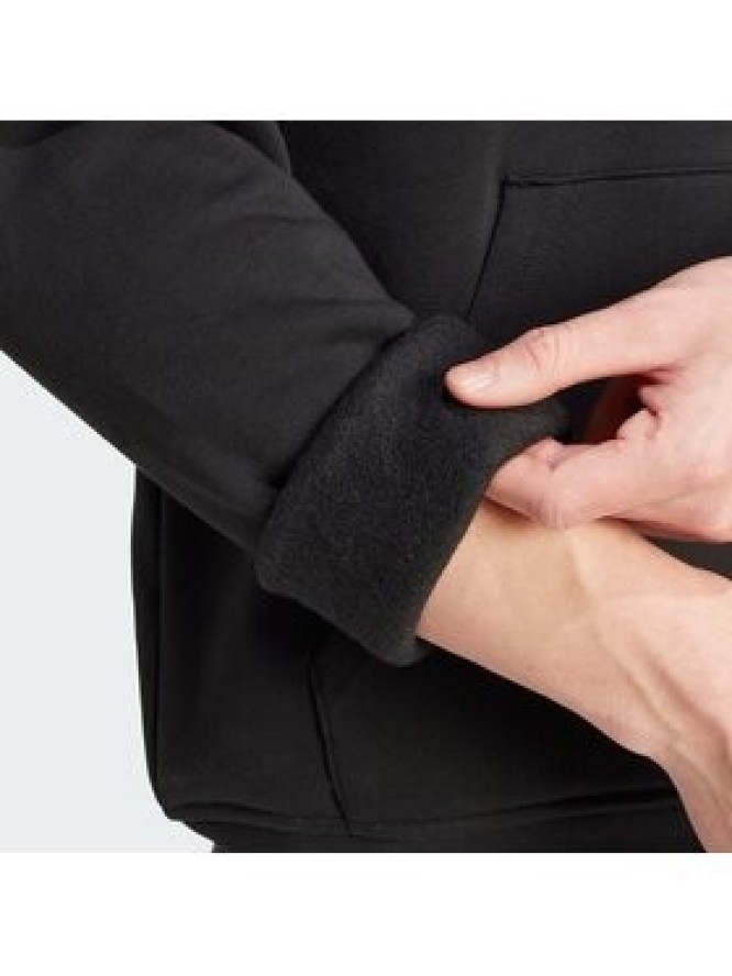 adidas Bluza Trefoil Essentials IY4930 Czarny Regular Fit