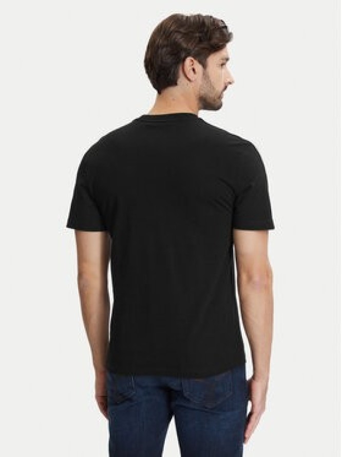 Lacoste T-Shirt TH0888 Czarny Regular Fit