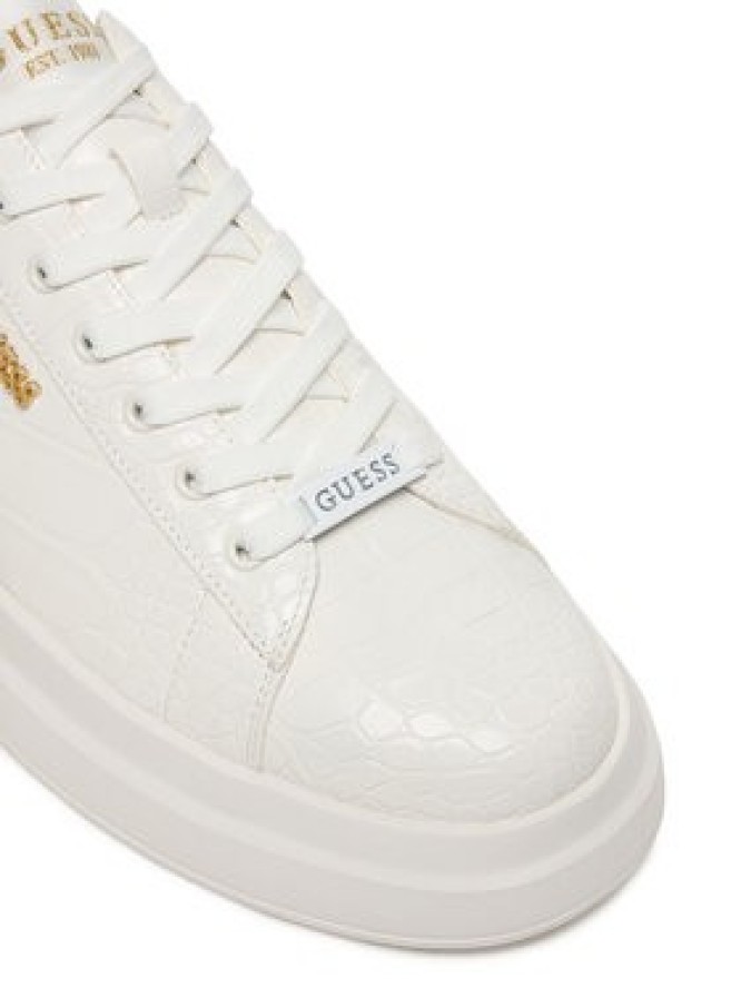 Guess Sneakersy FMPELA ELE12 Biały