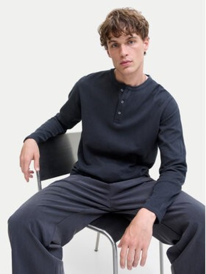 Jack & Jones Longsleeve Blutyrell 12266583 Granatowy Regular Fit