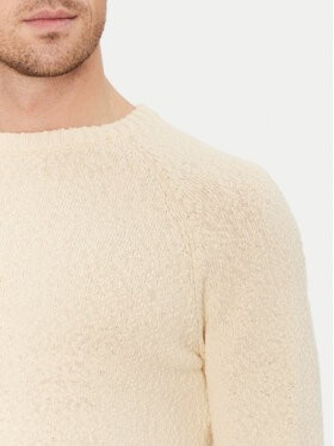 Blend Sweter 20717701 Beżowy Regular Fit