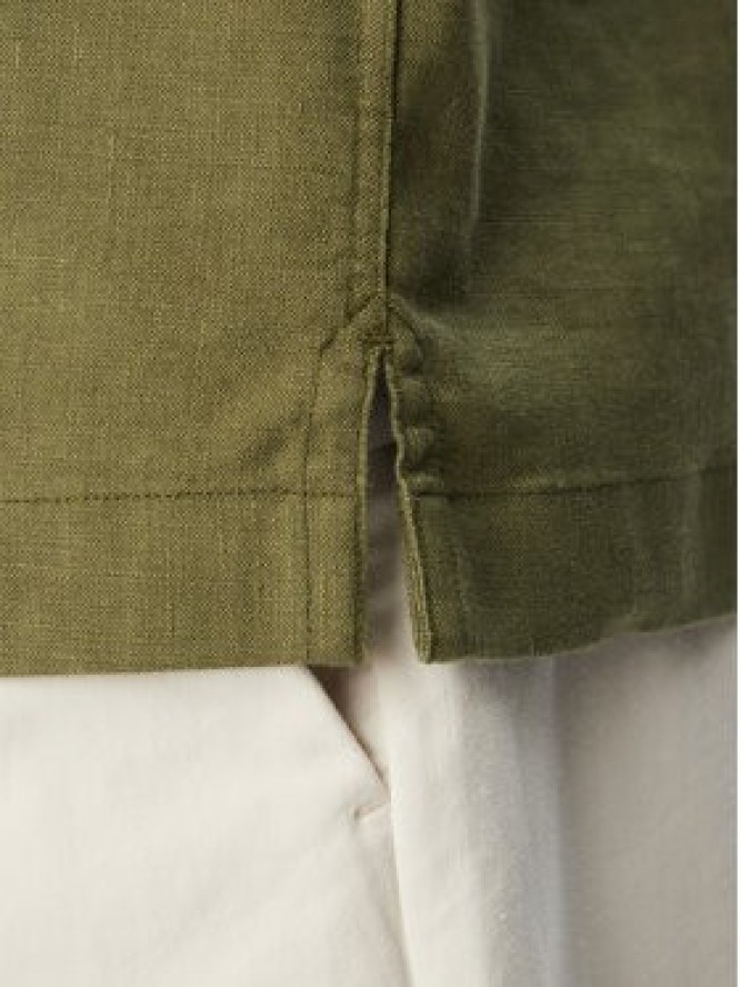 Tommy Hilfiger Koszula MW0MW43090 Zielony ciemny Regular Fit