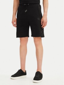 KARL LAGERFELD Szorty sportowe 705071 552951 Czarny Regular Fit