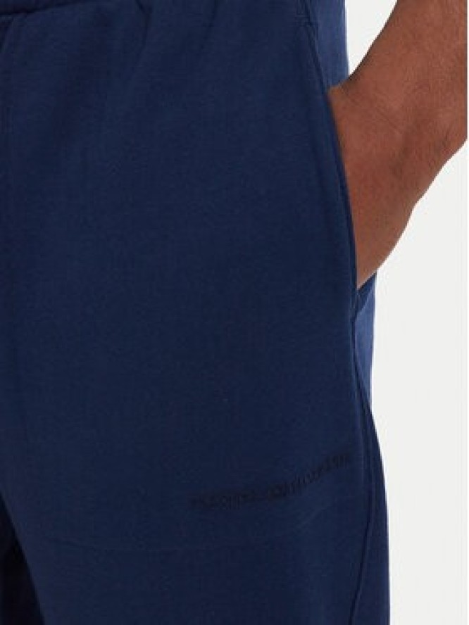 Tommy Hilfiger Spodnie dresowe Essential UM0UM03911 Granatowy Relaxed Fit