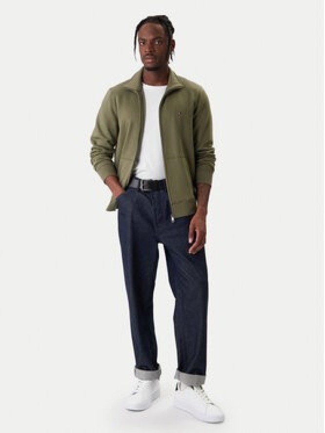 Tommy Hilfiger Bluza Essential MW0MW41759 Zielony Regular Fit