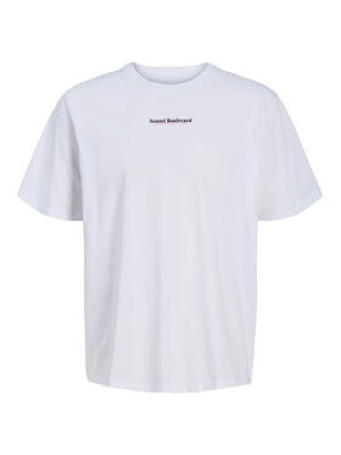 Jack & Jones T-Shirt City Photoprint 12288353 Biały Regular Fit