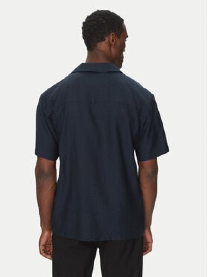 Richmond X Koszula UMP25061CA Granatowy Regular Fit