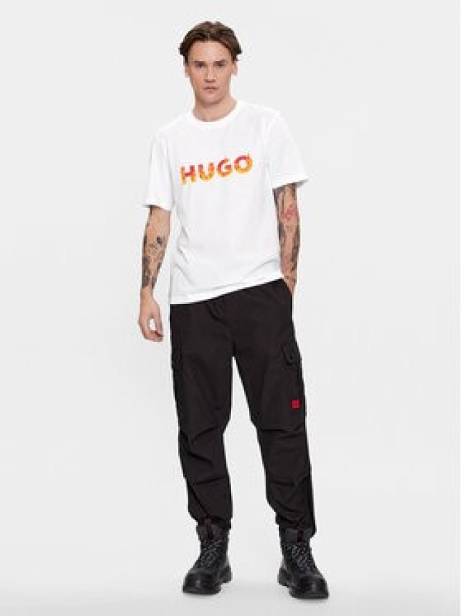 Hugo T-Shirt Danda 50504542 Biały Regular Fit