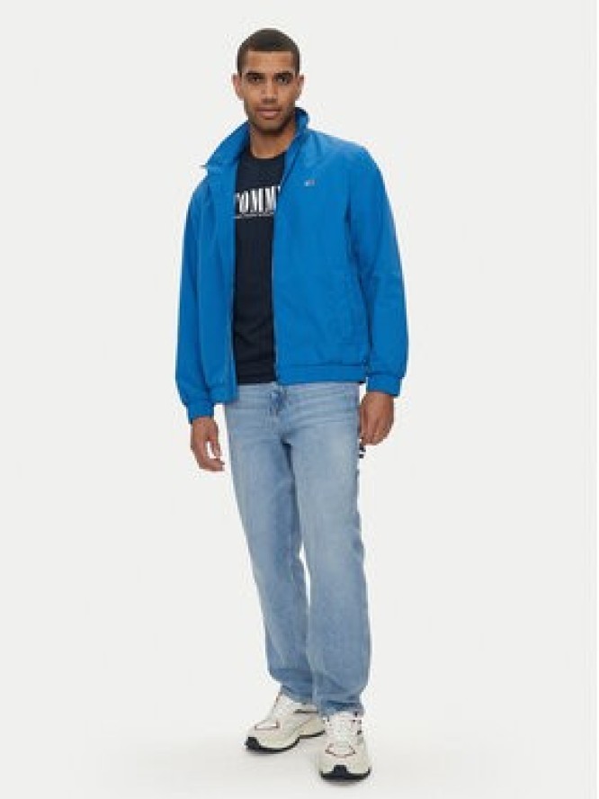 Tommy Jeans Kurtka bomber Essential DM0DM17982 Niebieski Regular Fit