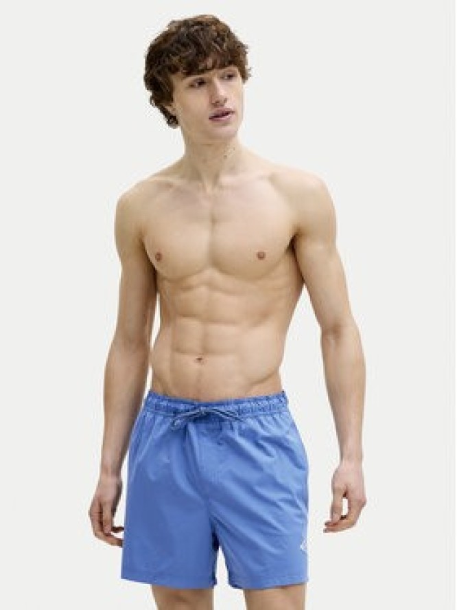 Jack & Jones Szorty kąpielowe Maui Tropic 12291385 Niebieski Regular Fit