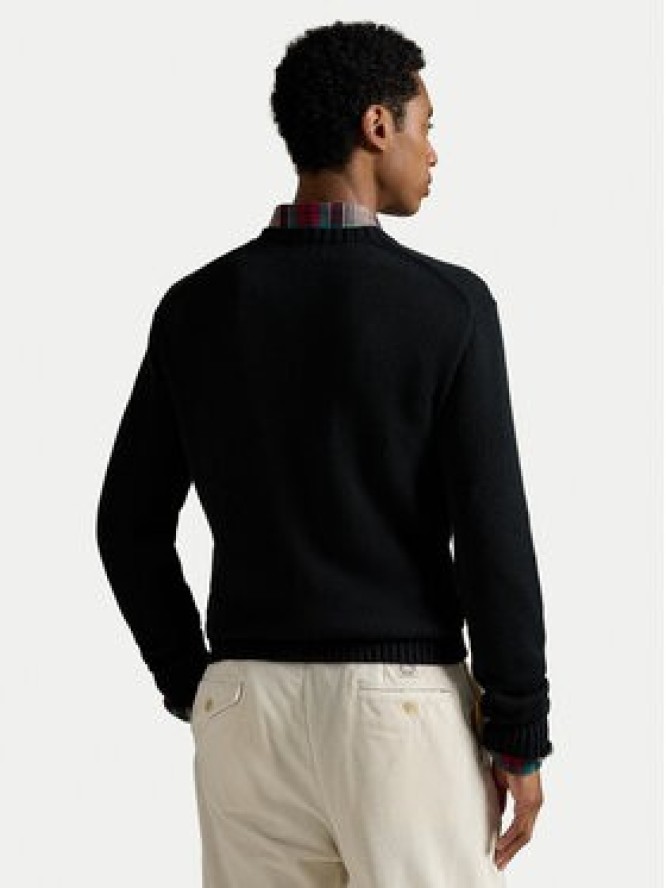 Polo Ralph Lauren Sweter 710982140001 Czarny Regular Fit