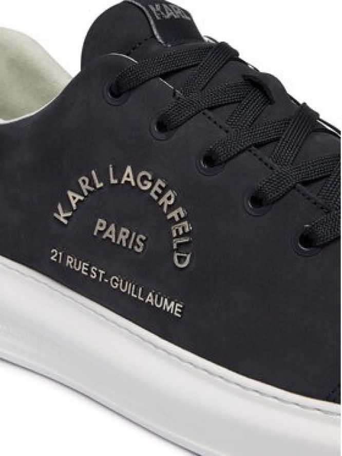 KARL LAGERFELD Sneakersy Kapri KL52539B Granatowy