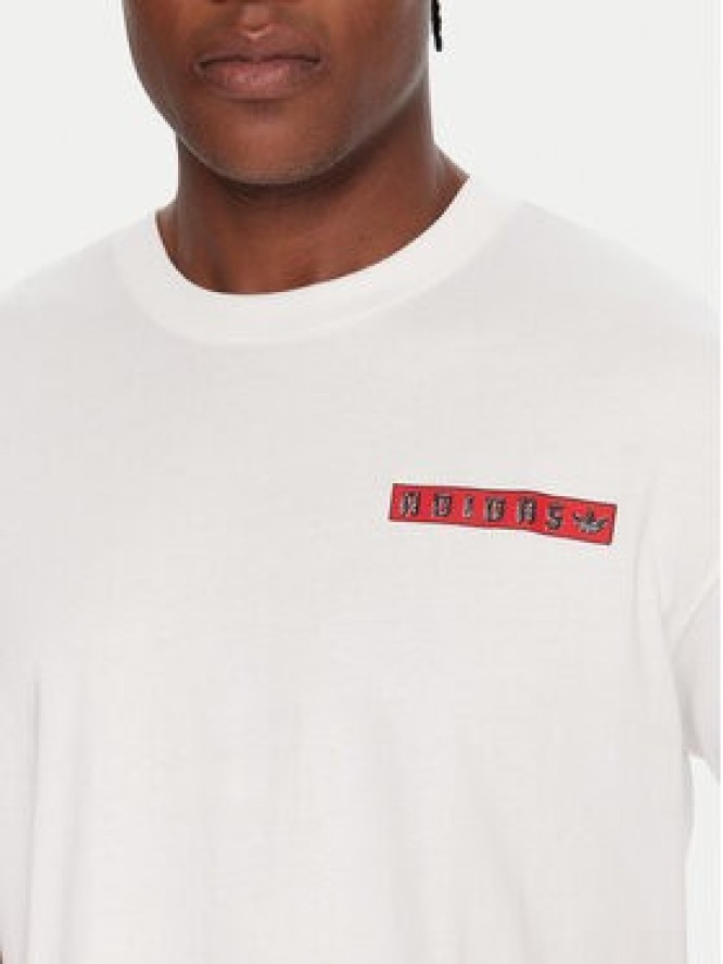 adidas T-Shirt Graphic JX3094 Biały Regular Fit