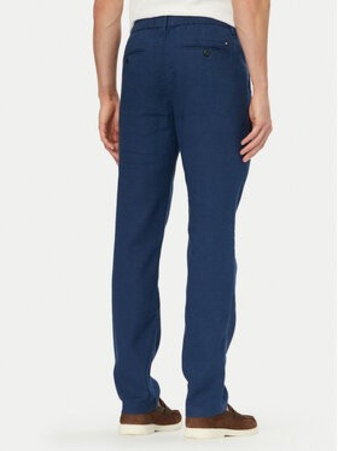 Tommy Hilfiger Chinosy Denton MW0MW42337 Niebieski Straight Fit