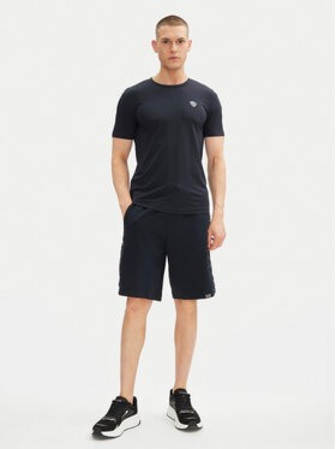 EA7 Emporio Armani T-Shirt 8NPT16 PJRGZ 1562 Granatowy Regular Fit