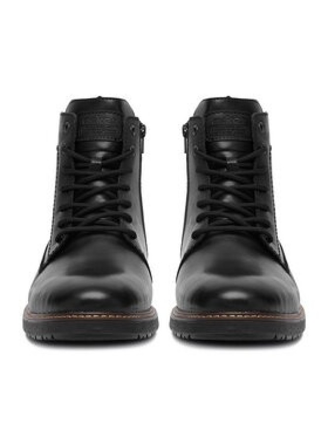 Rieker Trzewiki 33143-00 Czarny