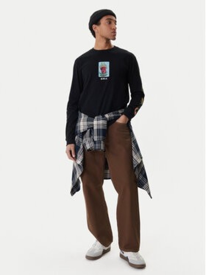 RVCA Spodnie materiałowe Dayshift 23A113502 Brązowy Relaxed Fit