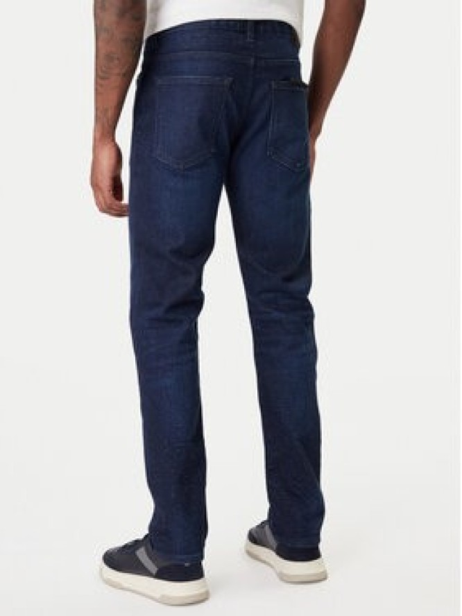 BOSS Jeansy Delaware 50553397 Granatowy Slim Fit