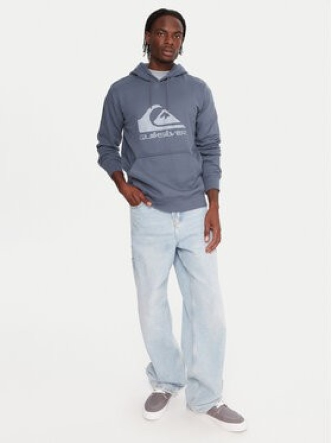 Quiksilver Bluza Comp Logo EQYFT05053 Niebieski Regular Fit