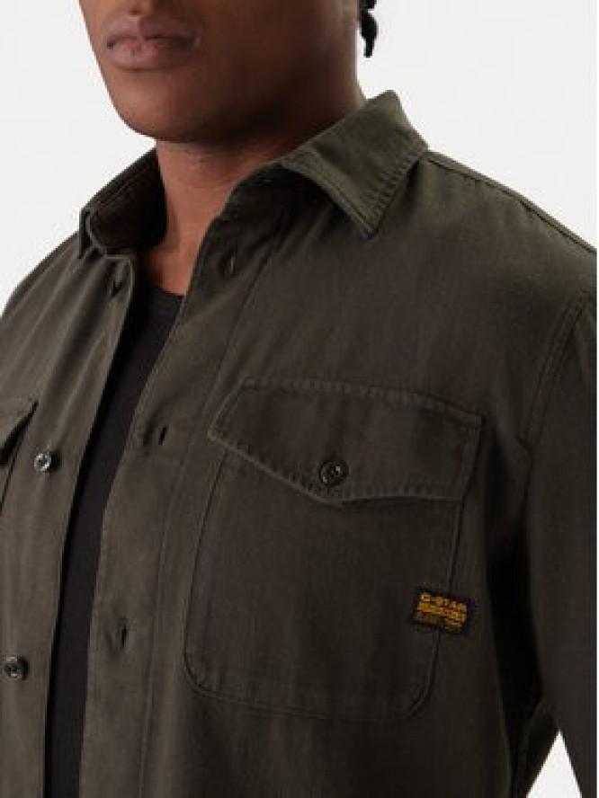 G-Star Raw Koszula Marine D24963-D454 Czarny Slim Fit