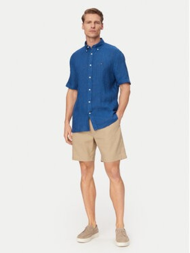 Tommy Hilfiger Koszula MW0MW41531 Niebieski Regular Fit