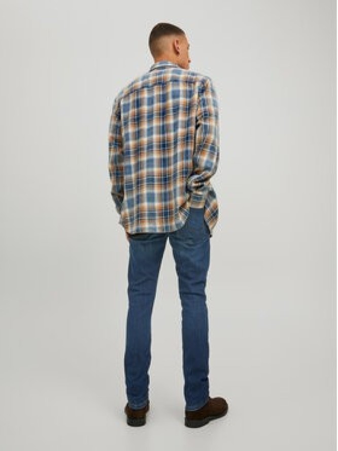 Jack & Jones Jeansy Glenn 12224987 Granatowy Slim Fit