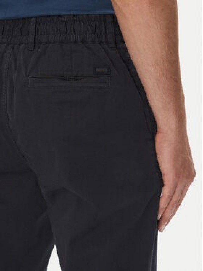 BOSS Chinosy 50536722 Granatowy Tapered Fit