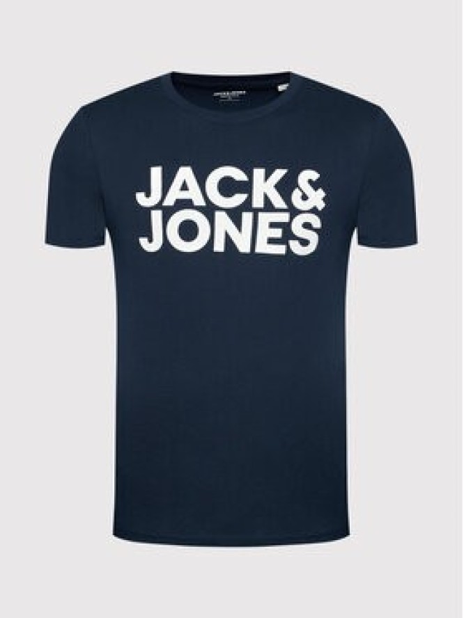 Jack & Jones Komplet 3 t-shirtów Corp Logo 12191762 Kolorowy Regular Fit