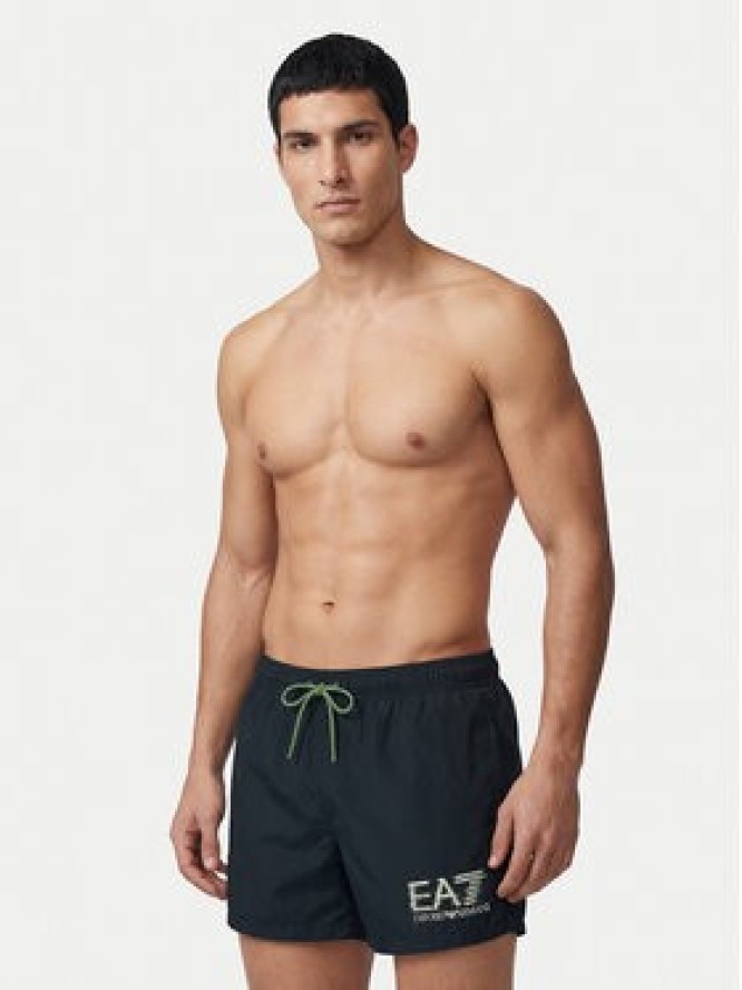 EA7 Emporio Armani Szorty kąpielowe 7M001678 AF21069 UB102 Granatowy Regular Fit