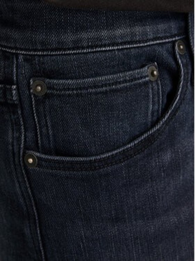 Jack & Jones Jeansy Chris 12259169 Granatowy Relaxed Fit