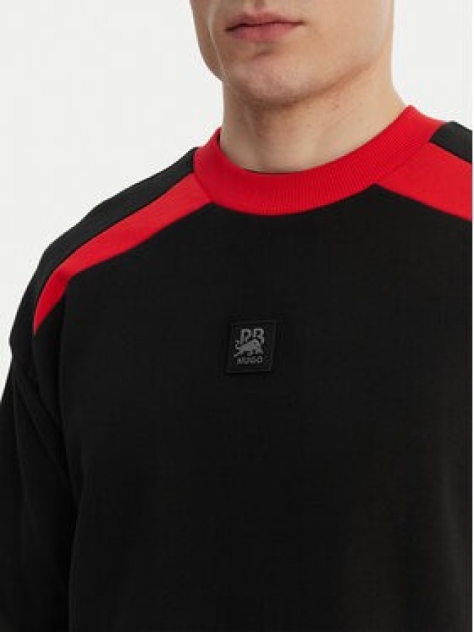 HUGO Bluza Davalio_RB 50559679 Czarny Regular Fit