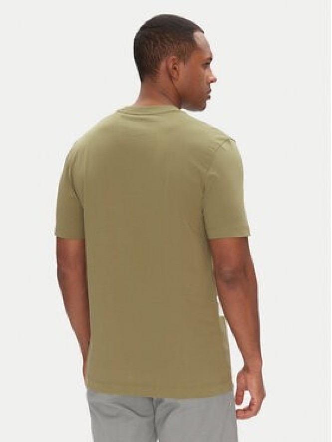 BOSS T-Shirt Thompson 01 50468347 Zielony Regular Fit