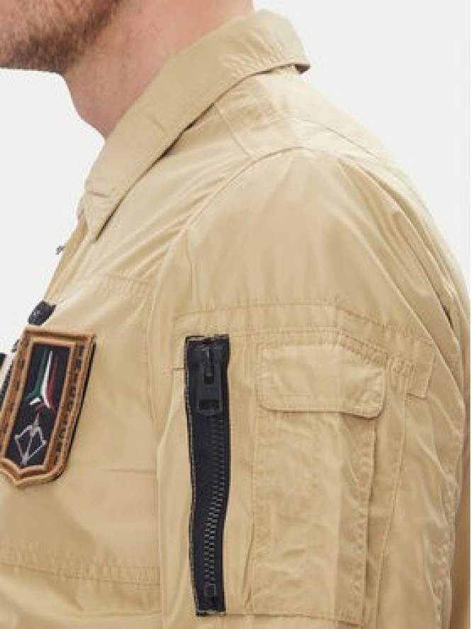 Aeronautica Militare Kurtka przejściowa 251AB2071CT3081 Beżowy Regular Fit