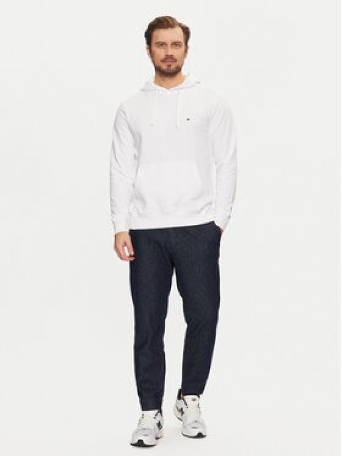 Tommy Hilfiger Bluza Essential MW0MW37235 Biały Regular Fit