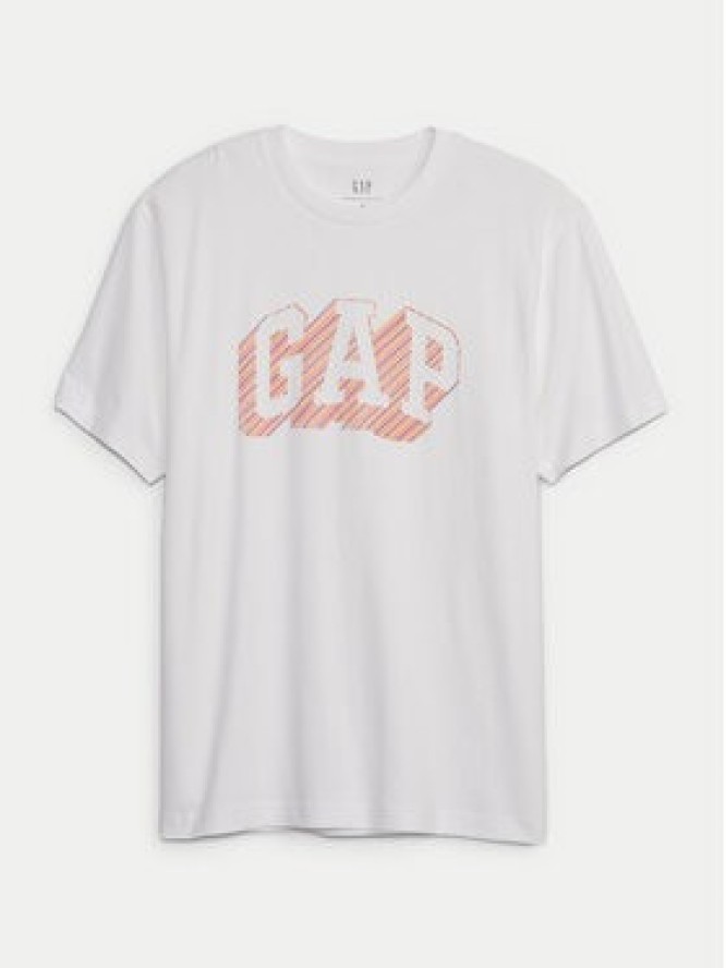 Gap T-Shirt 664011-02 Biały Regular Fit