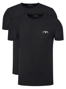 Emporio Armani Underwear Komplet t-shirtów EM001849 AF14131 MC005 Czarny Fitted Fit