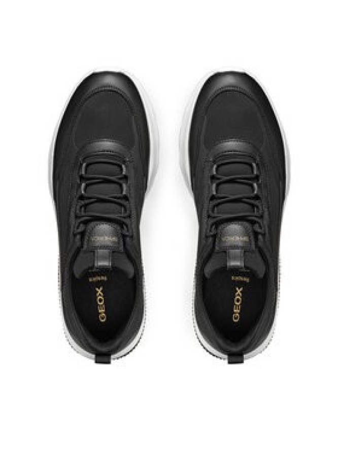 Geox Sneakersy U Spherica Actif U45BAD 0119B C9999 Czarny