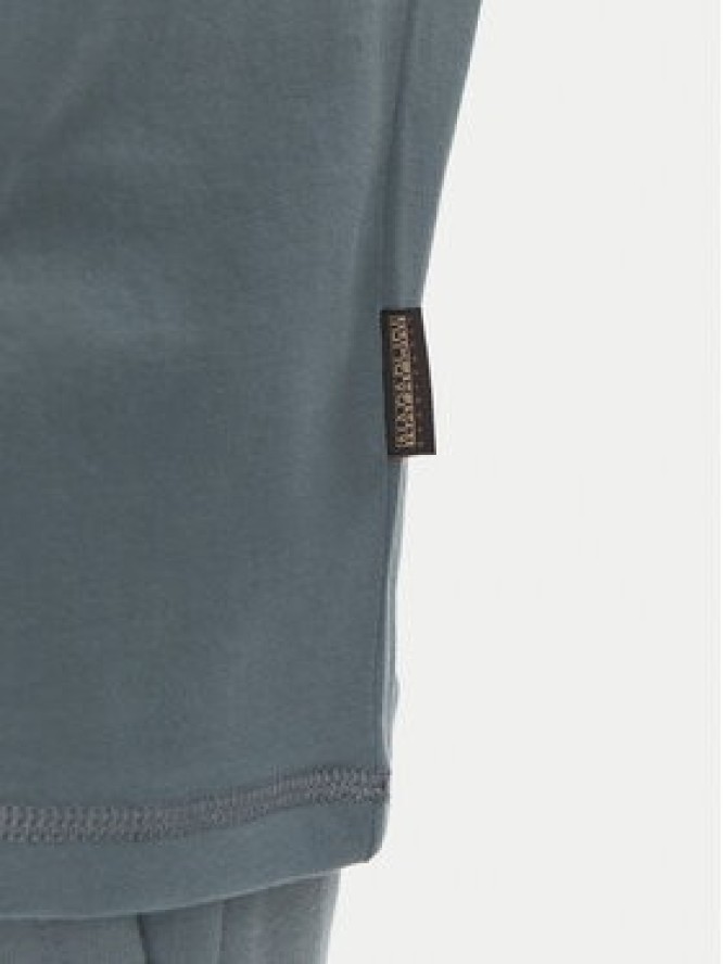 Napapijri T-Shirt S-Lari NP0A4IE5G1Y1 Niebieski Regular Fit