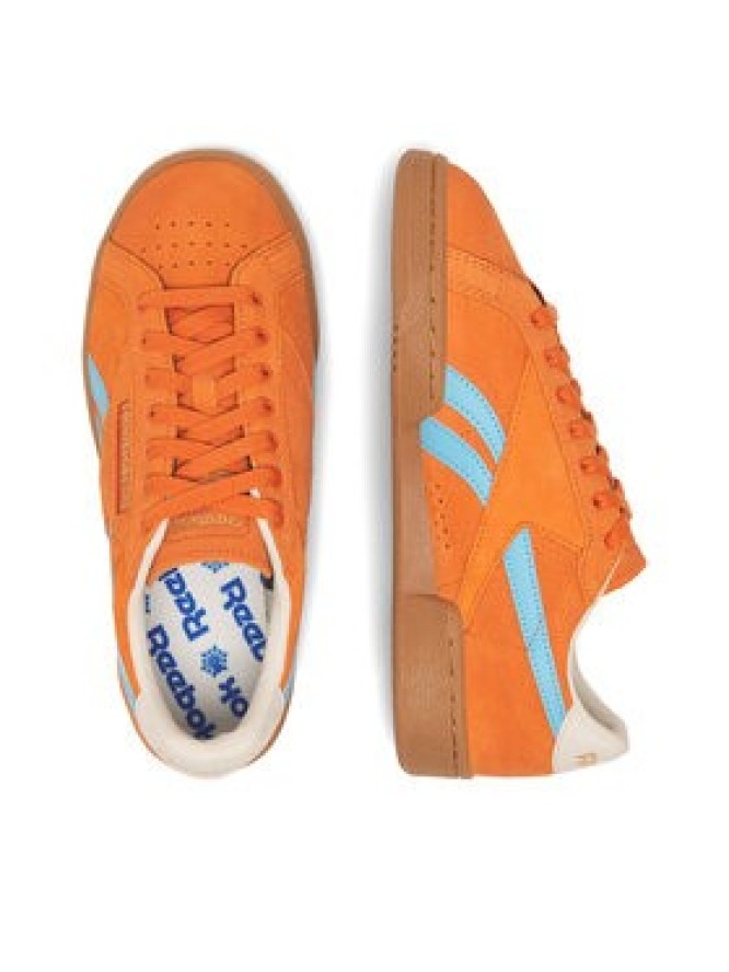 Reebok Sneakersy Club C Grounds 100074846 Pomarańczowy