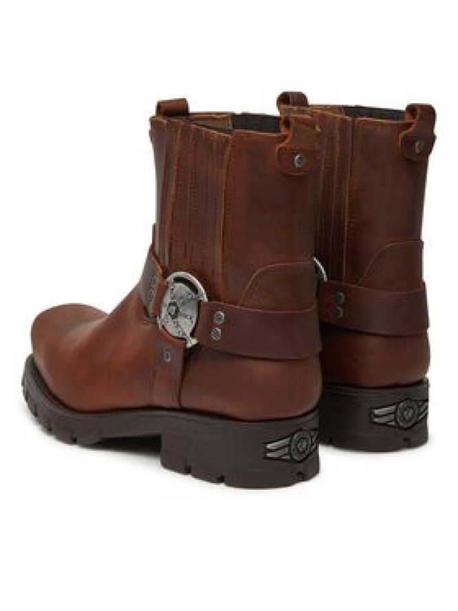 NEW ROCK Sztyblety M-7605-S20 Brązowy