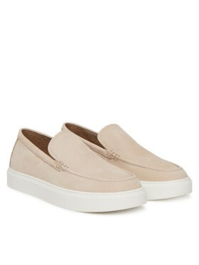 Calvin Klein Półbuty Hybrid Moccasin Nu HM0HM01902 Beżowy