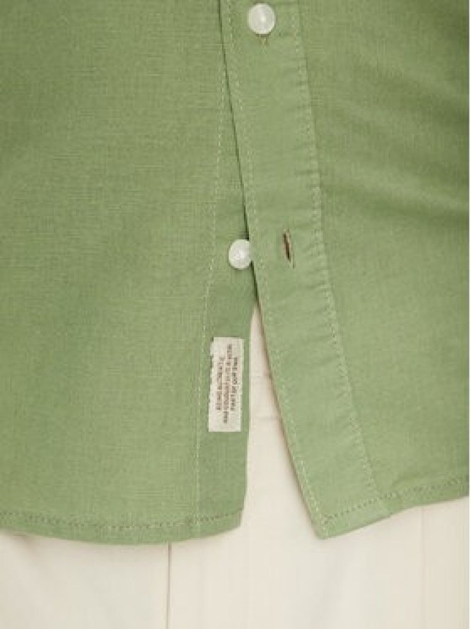 Blend Koszula 20718400 Zielony Regular Fit