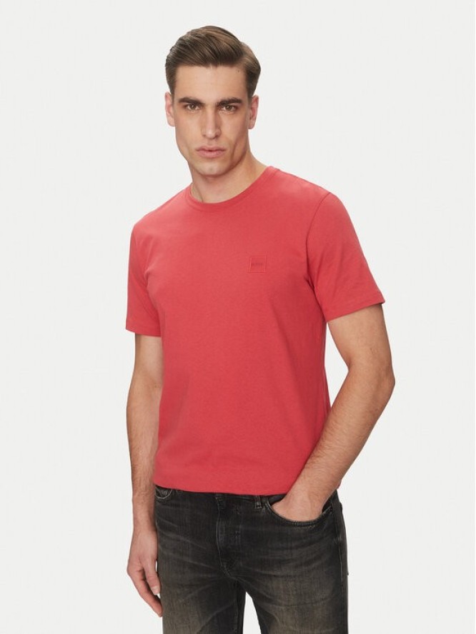 BOSS T-Shirt Tales 50508584 Czerwony Regular Fit