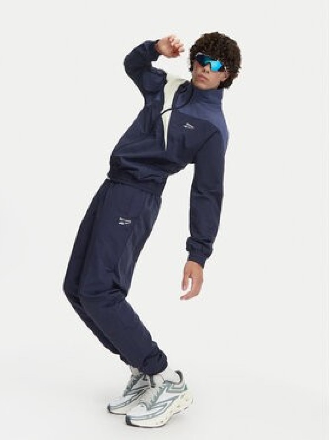 Reebok Spodnie dresowe Mieszko RK25722CCM Granatowy Regular Fit