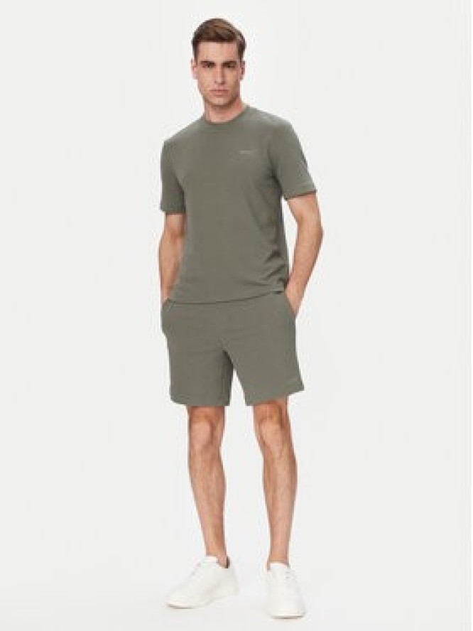 HUGO Szorty sportowe Austin 50532023 Zielony ciemny Regular Fit