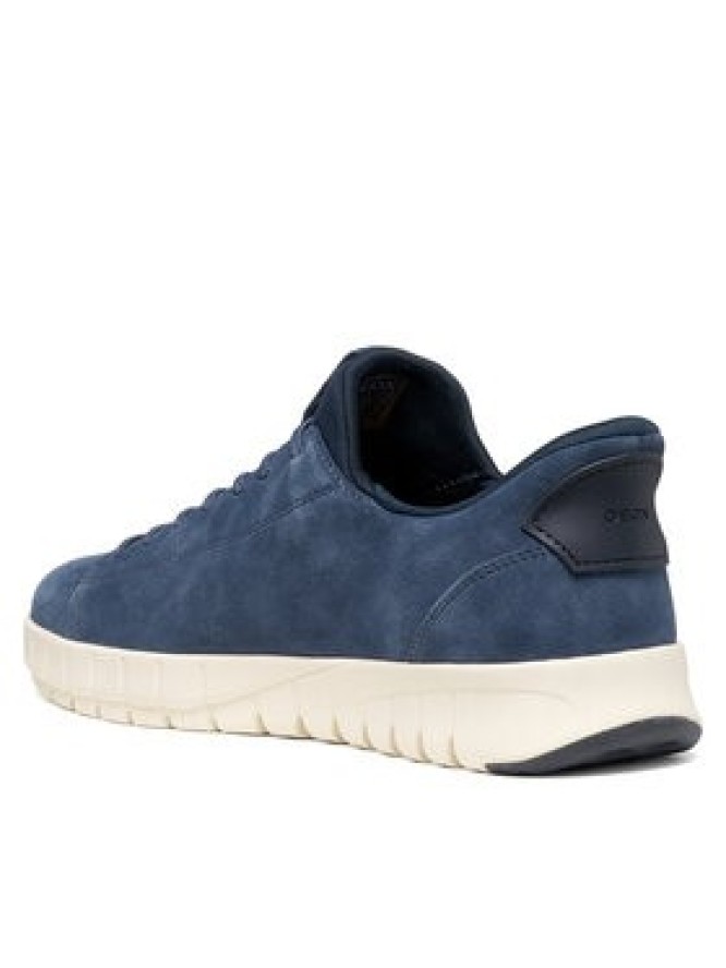 Geox Sneakersy Flextride Plus U65MAA 00022 C4007 Granatowy